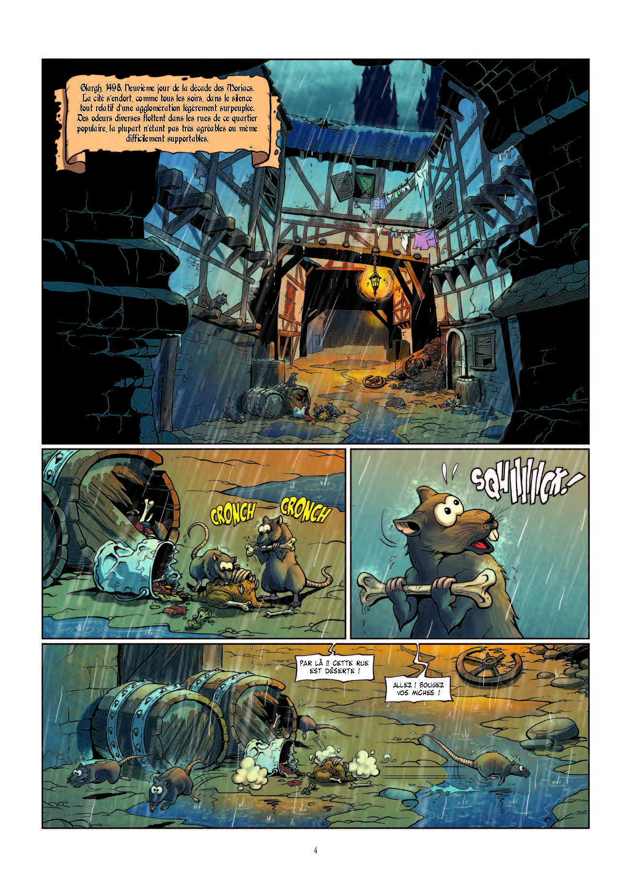 Extrait n°4 de la bd Le Donjon de Naheulbeuk Fiers de Hache par Marion