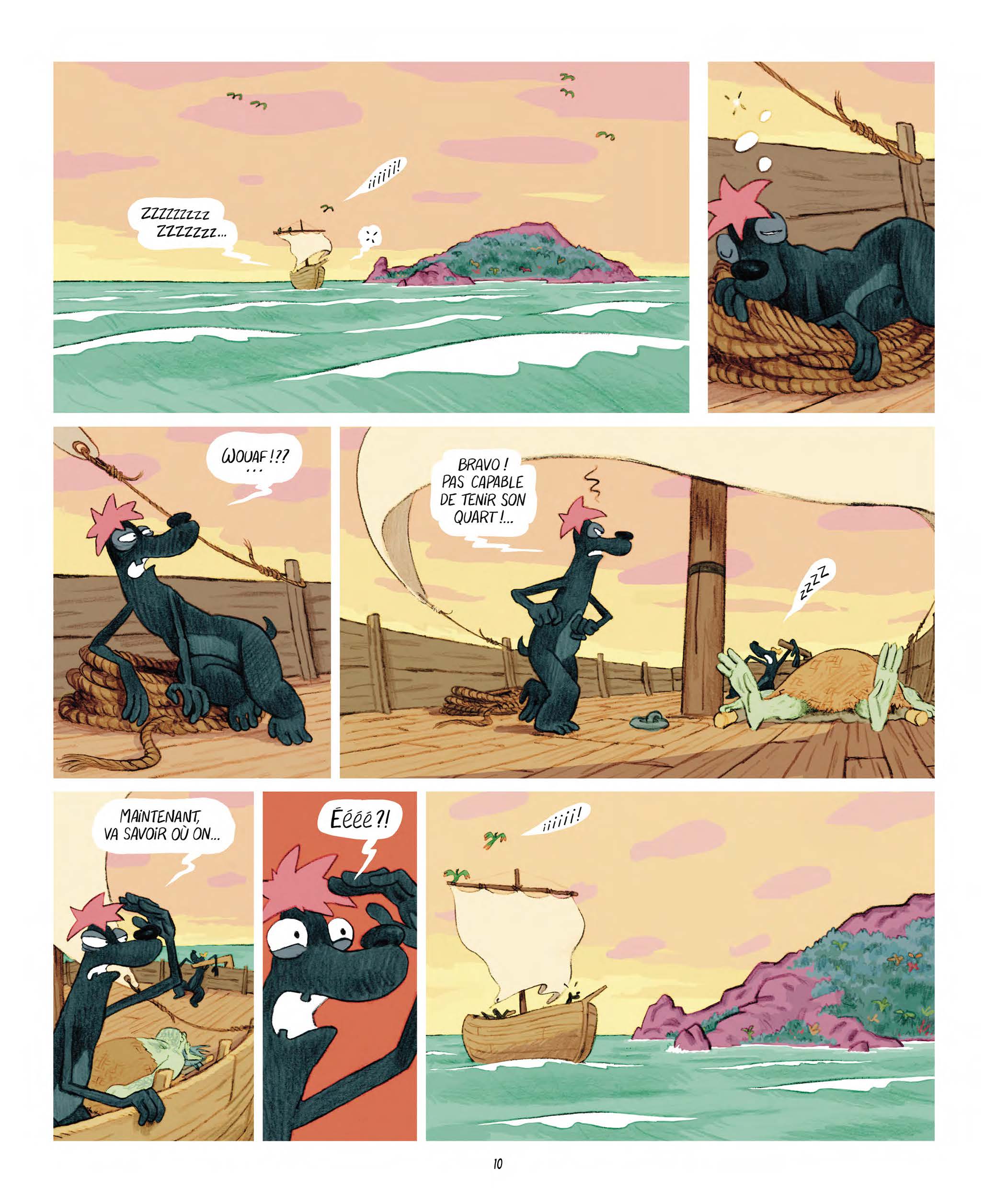Extrait n°2 Les Affamés 2 - Hum et Wouaf et la triste mine - Le retour d'hum et wouaf dans les mines de mignon par Jean-Emmanuel Vermot-Desroches