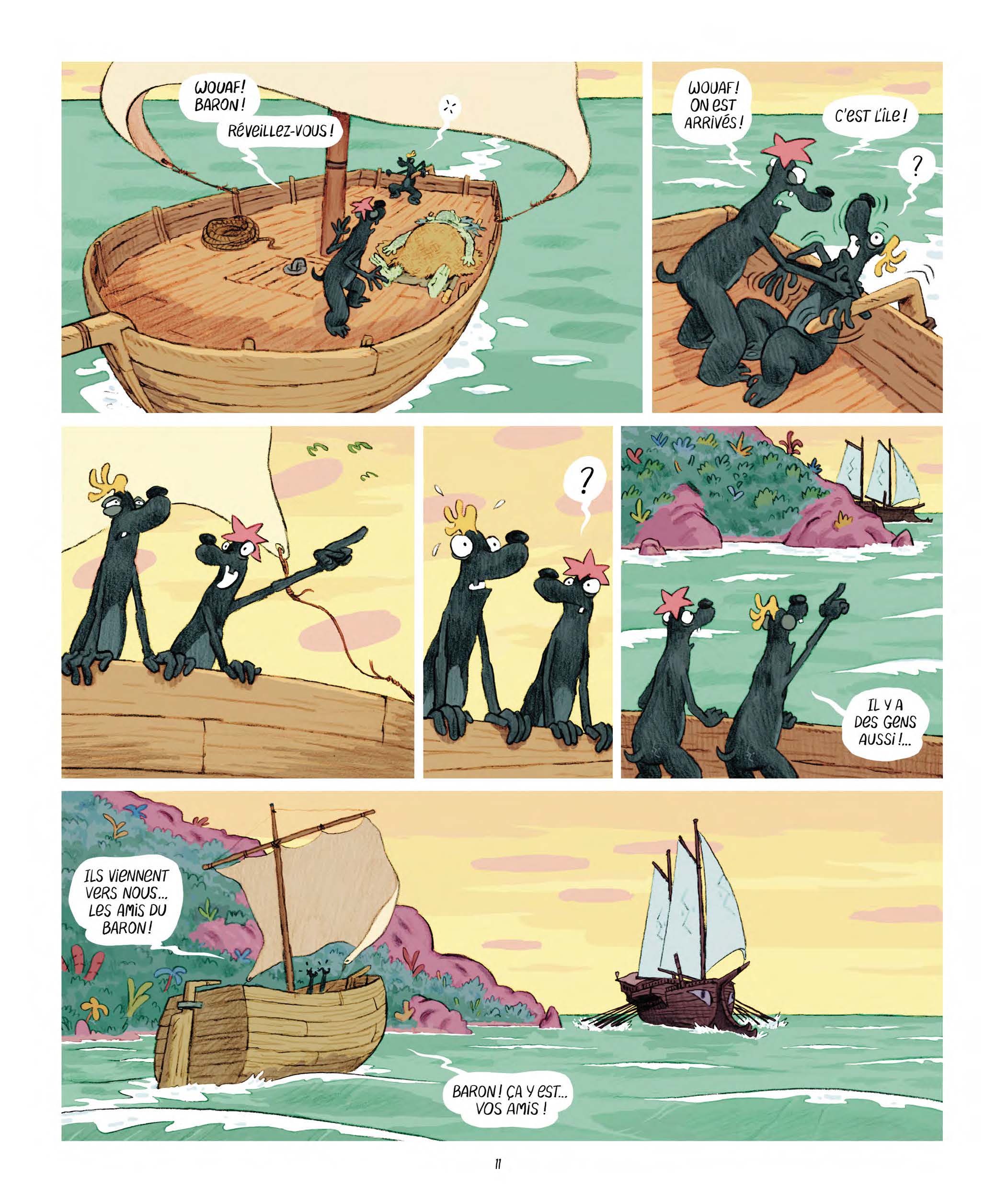 Extrait n°3 Les Affamés 2 - Hum et Wouaf et la triste mine - Le retour d'hum et wouaf dans les mines de mignon par Jean-Emmanuel Vermot-Desroches