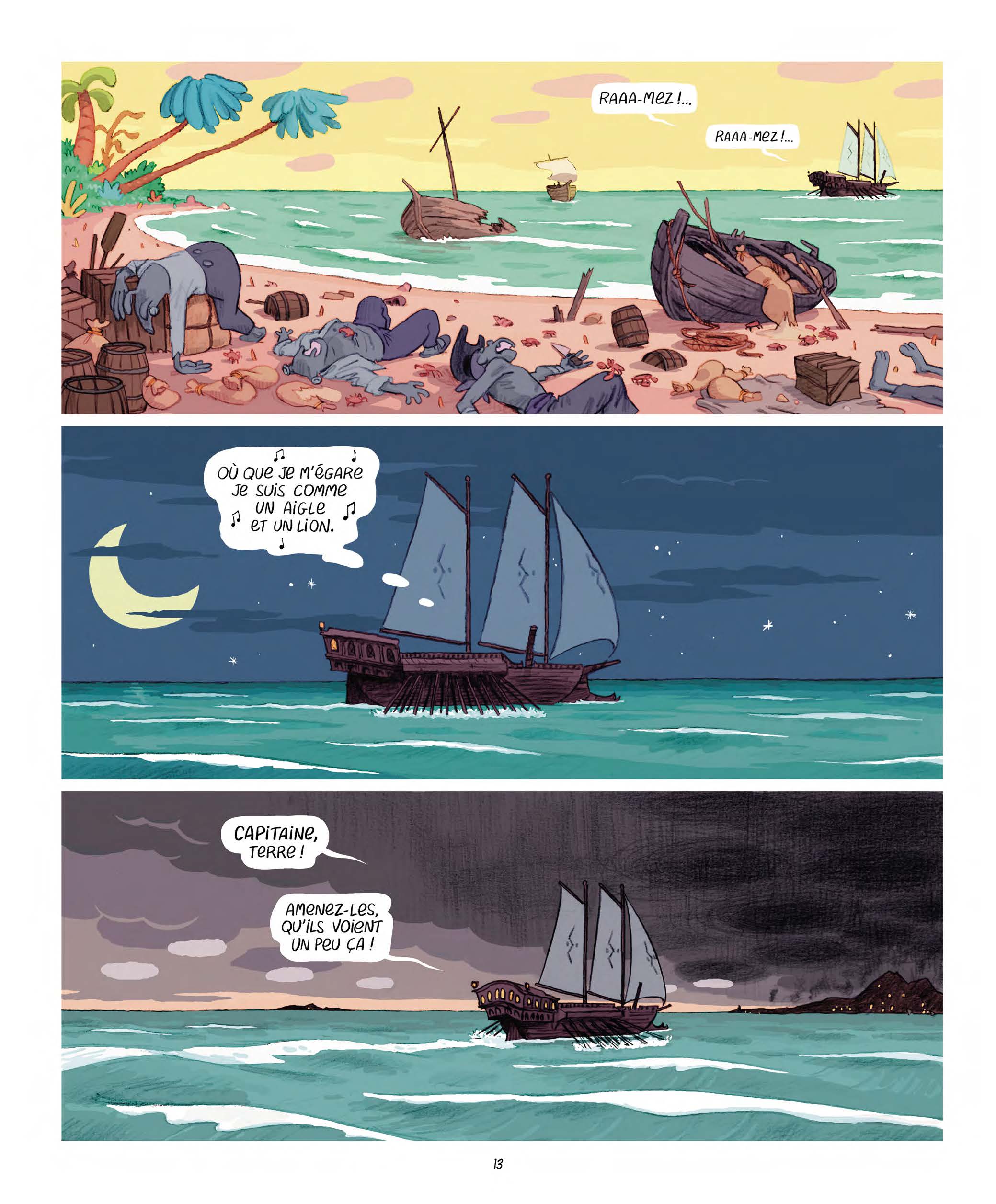 Extrait n°5 Les Affamés 2 - Hum et Wouaf et la triste mine - Le retour d'hum et wouaf dans les mines de mignon par Jean-Emmanuel Vermot-Desroches