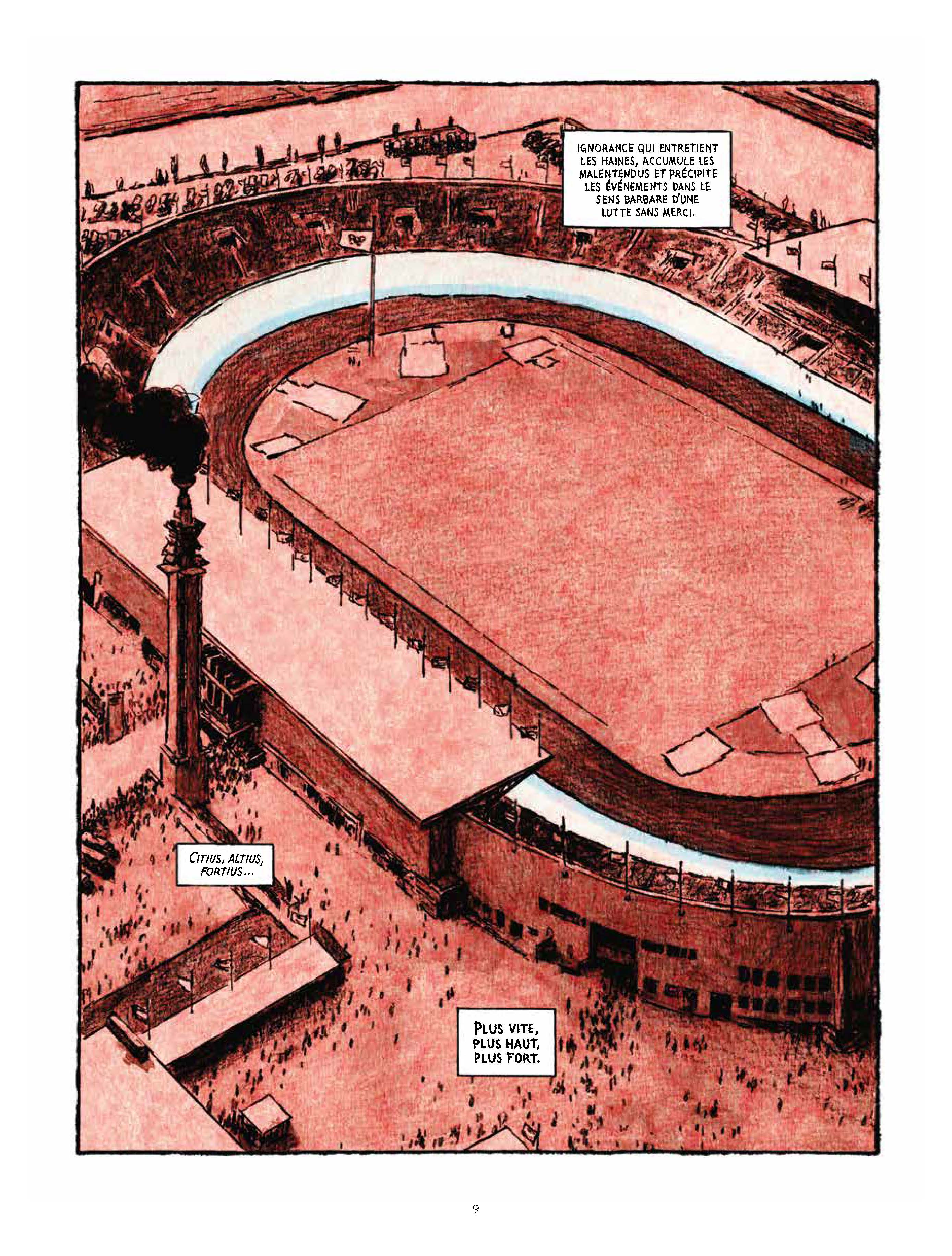 Extrait n°5 de la bd Marathon par Nicolas Debon