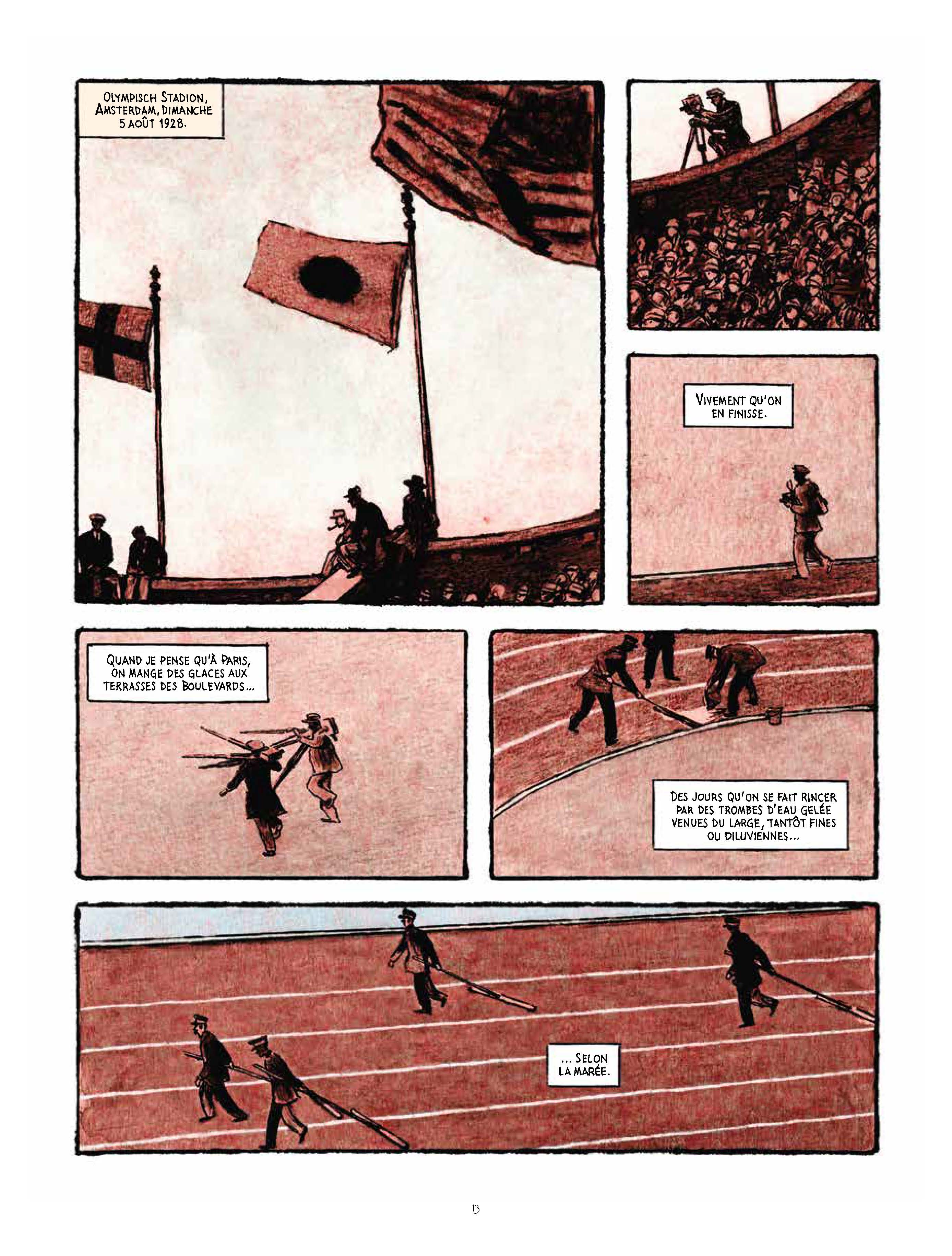 Extrait n°9 de la bd Marathon par Nicolas Debon