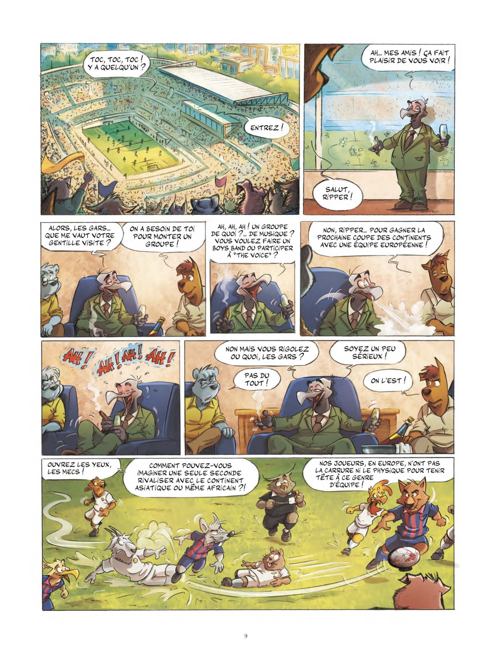 Extrait n°8 tome 1 par Aré