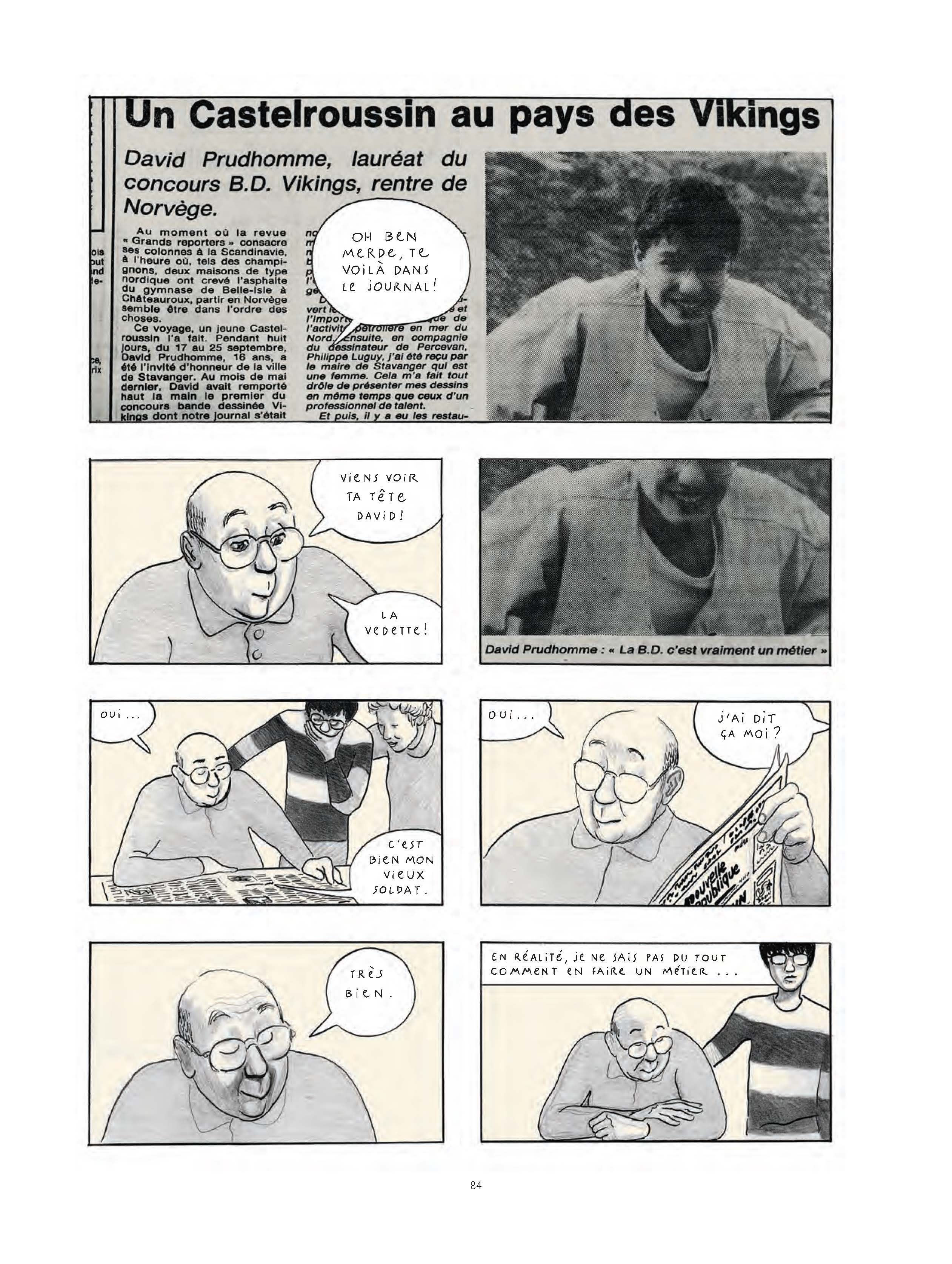 Extrait n°6 Du bruit dans le ciel par David Prudhomme