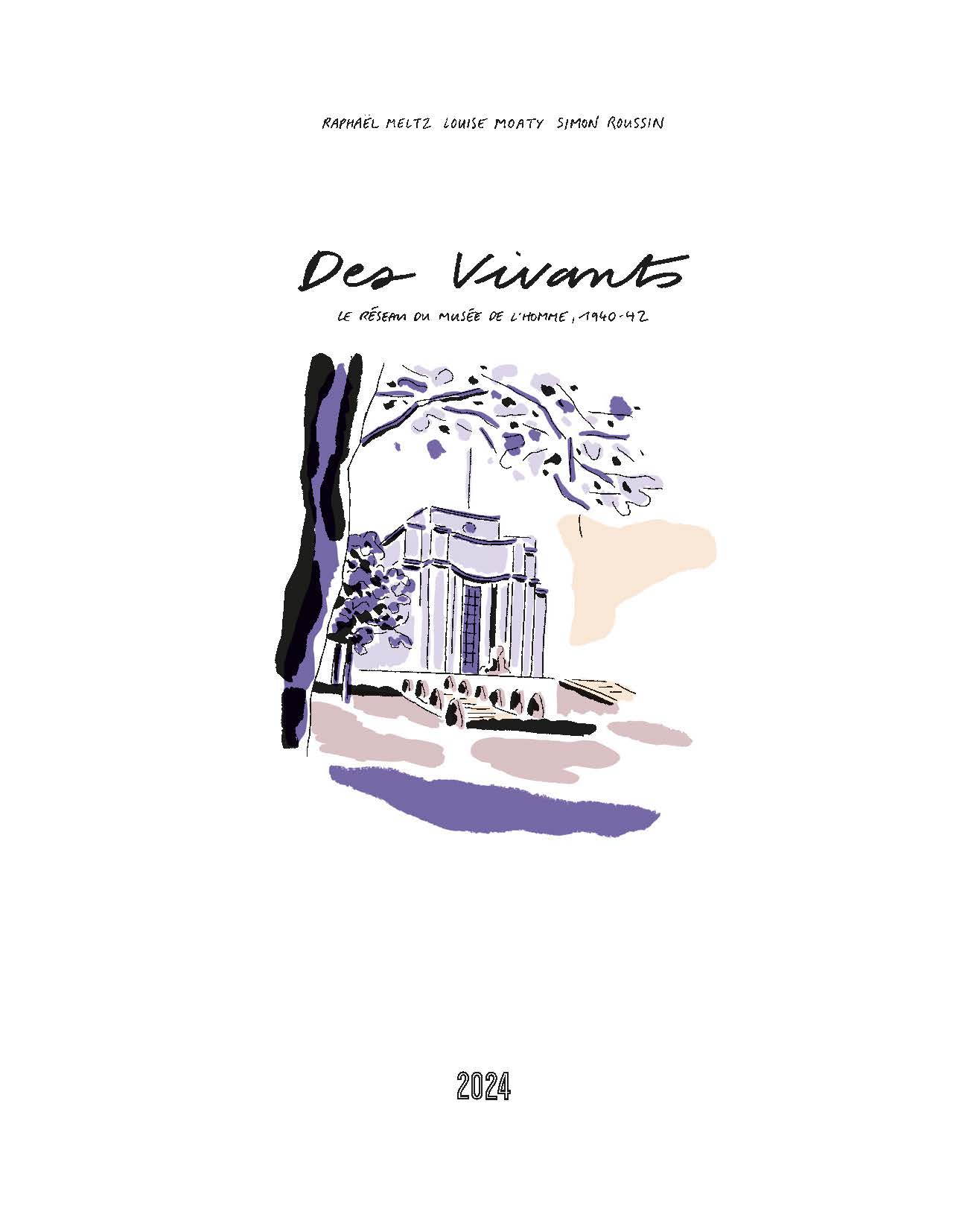 Extrait n°2 de la bd Des Vivants - Le réseau du musée de l'Homme, 1940-42 par Raphaël Meltz