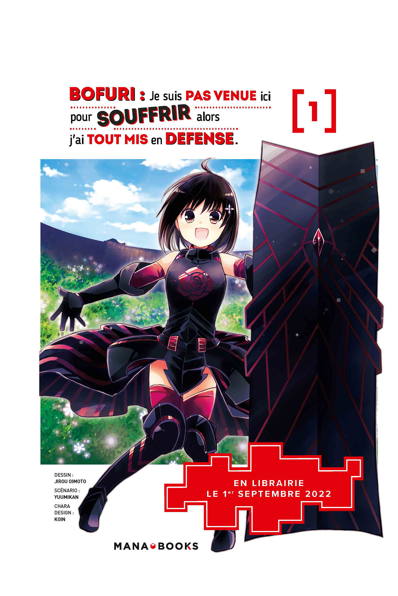  Bofuri : Je suis pas venue ici pour souffrir alors j'ai tout mis en défense - T.1