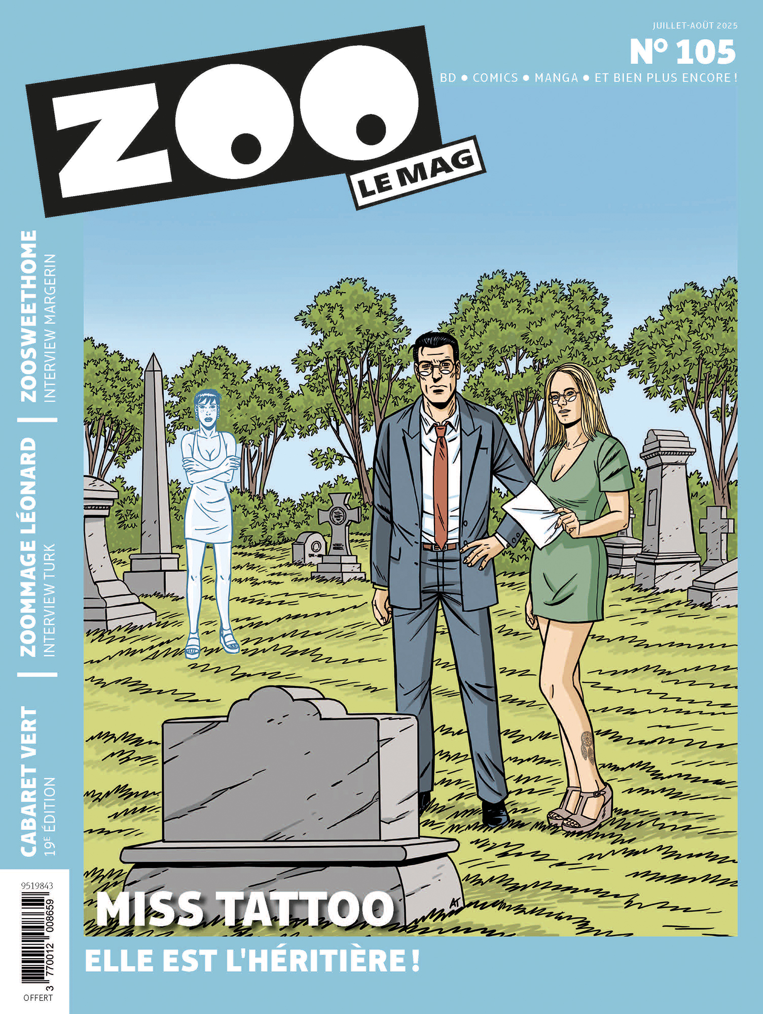 ZOO, le MAG - T.105 Miss Tattoo, elle est l'héritière !