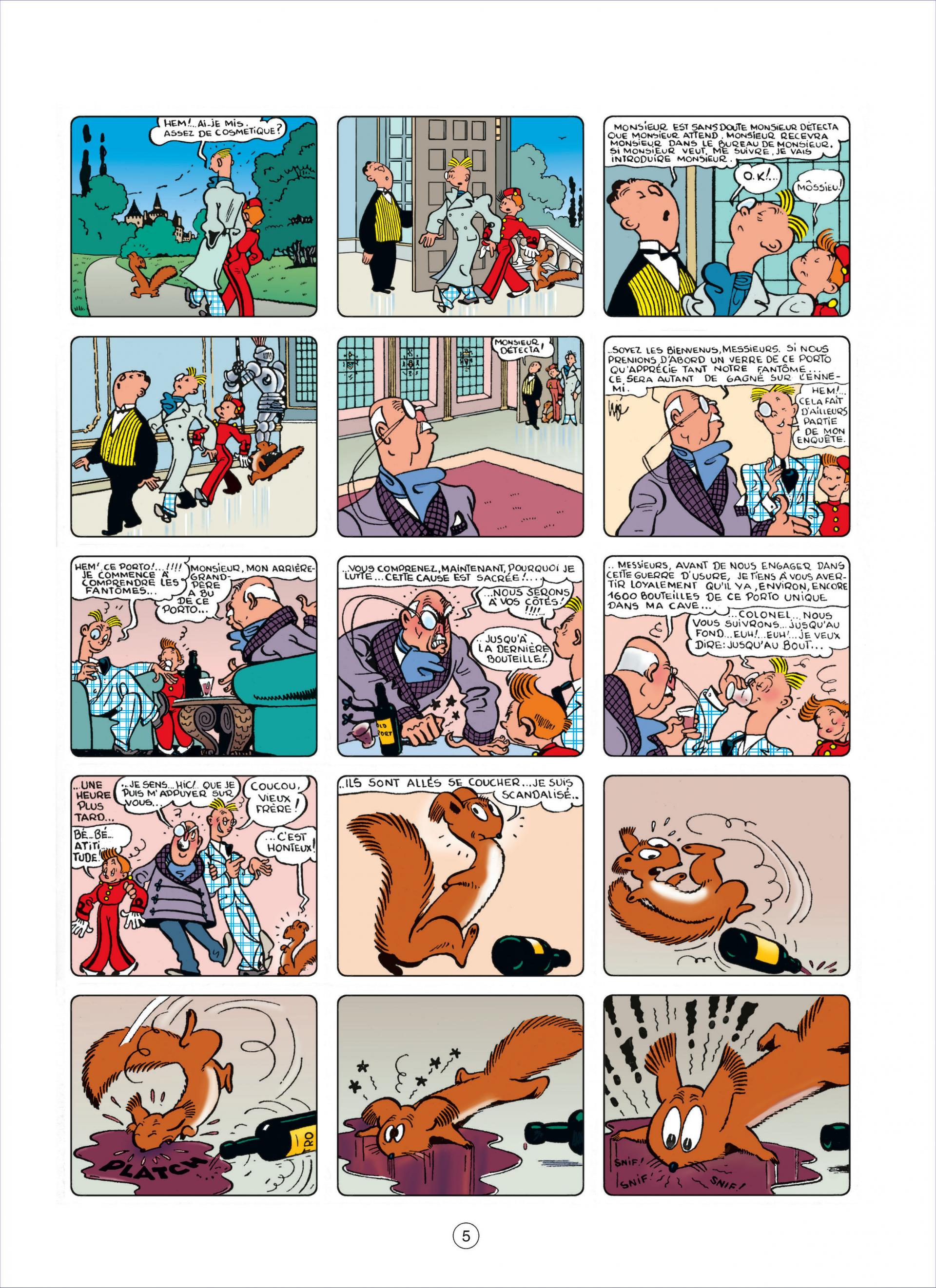 Fantasio et le fantôme (et 4 autres aventures)
