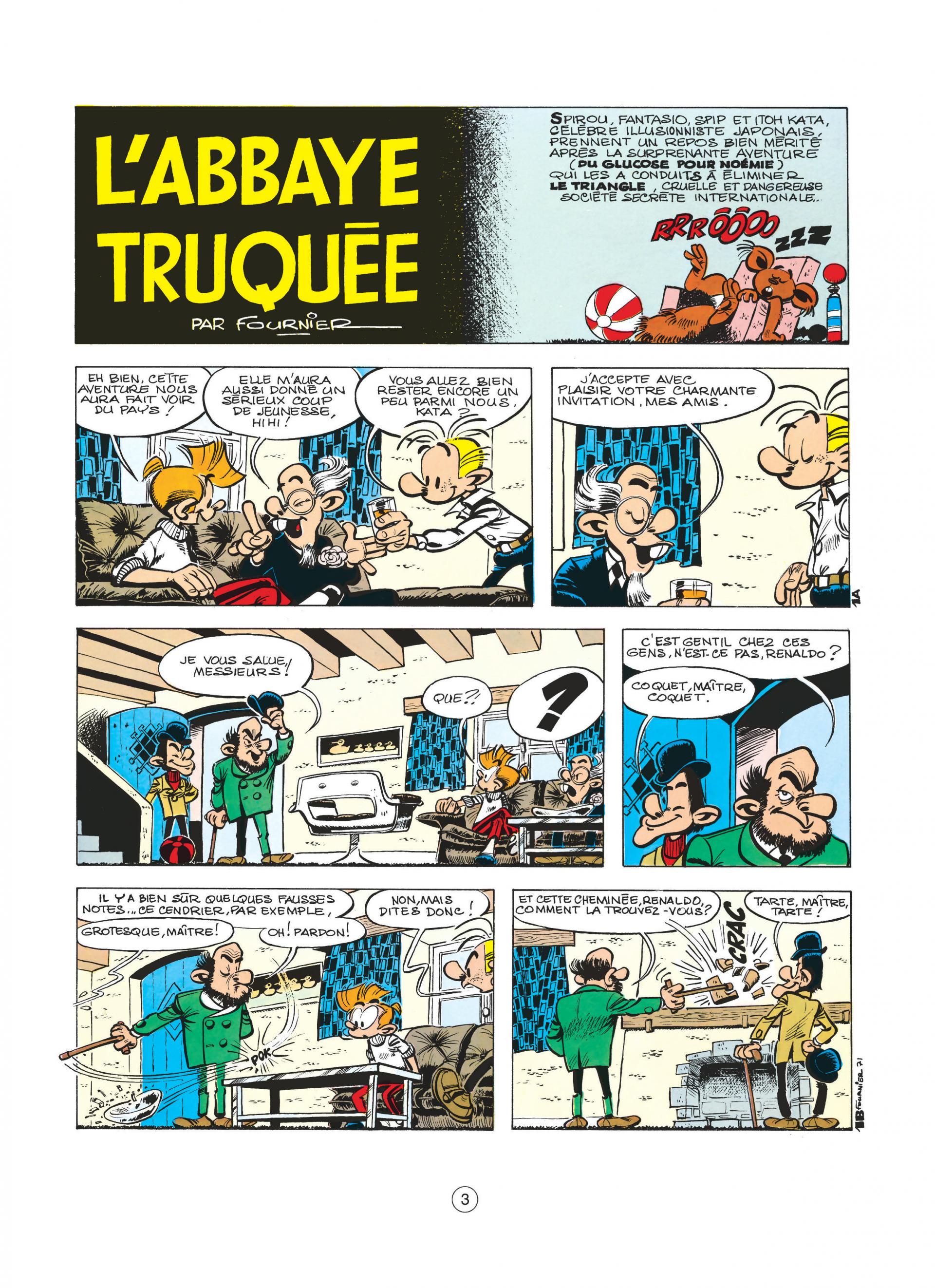 L'abbaye truquée