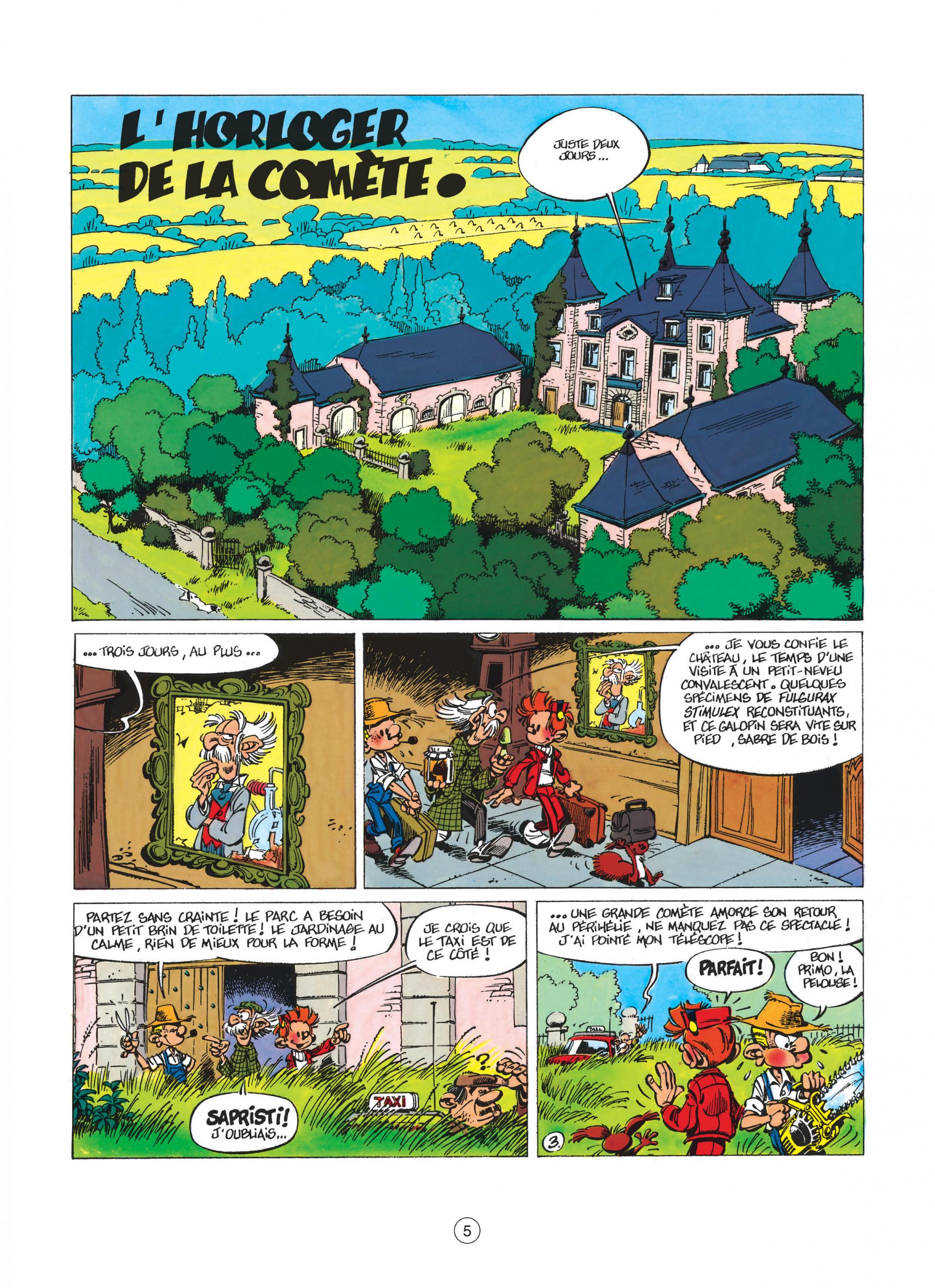 L'horloger de la comète