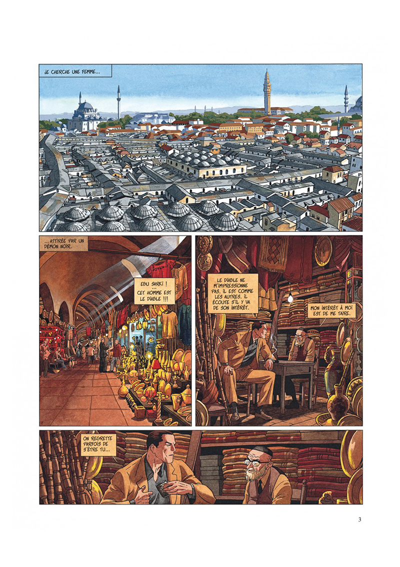 Extrait n°1 de la bd tome 2 par Jean Dufaux