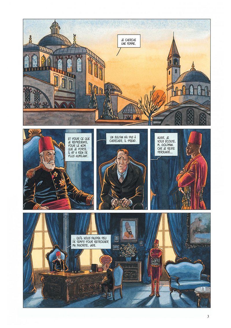 Extrait n°1 de la bd tome 3 par Jean Dufaux