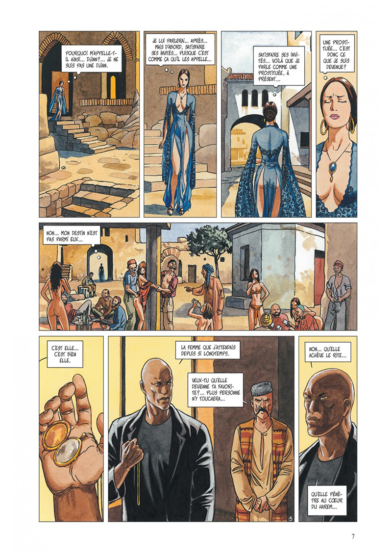 Extrait n°5 de la bd tome 3 par Jean Dufaux