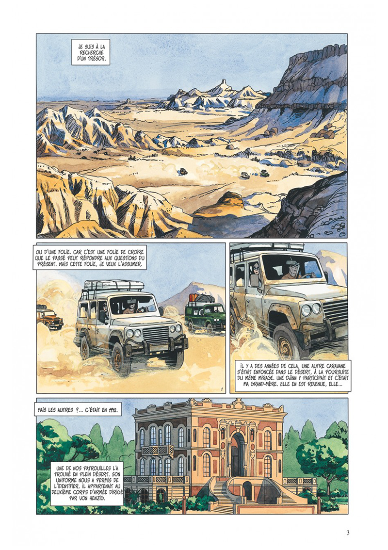 Extrait n°1 de la bd tome 4 par Jean Dufaux