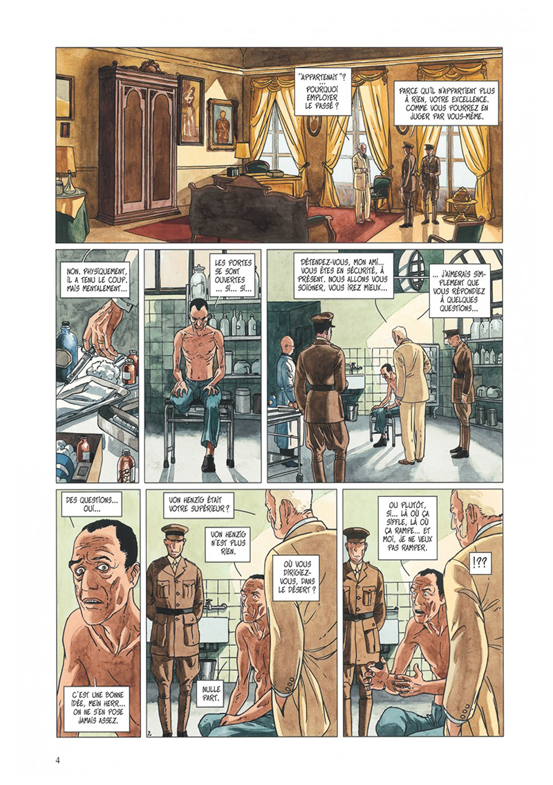 Extrait n°2 de la bd tome 4 par Jean Dufaux