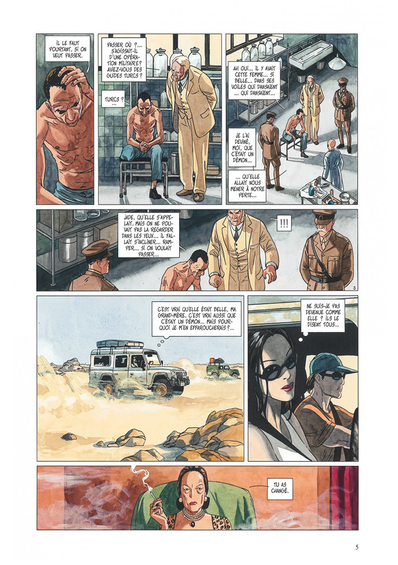 Extrait n°3 de la bd tome 4 par Jean Dufaux