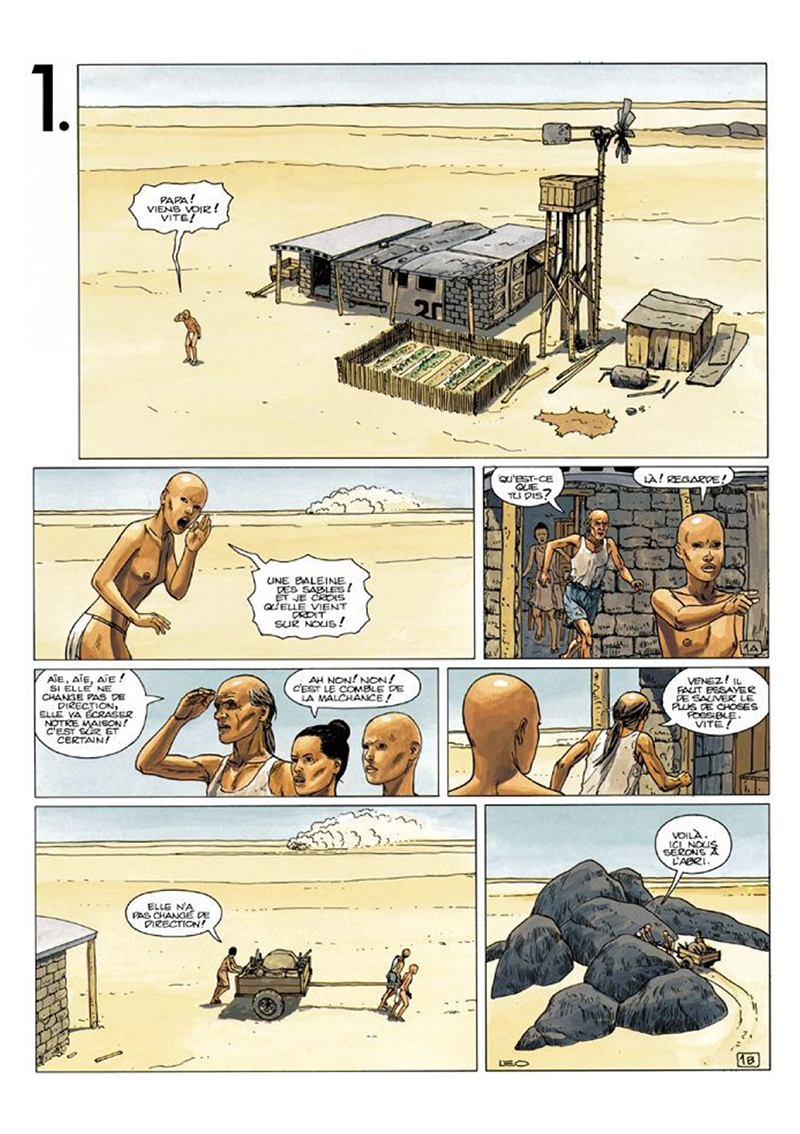 Extrait n°1 de la bd tome 1 par Léo