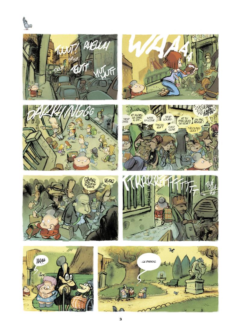 Extrait n°1 de la bd tome 1 par Nob