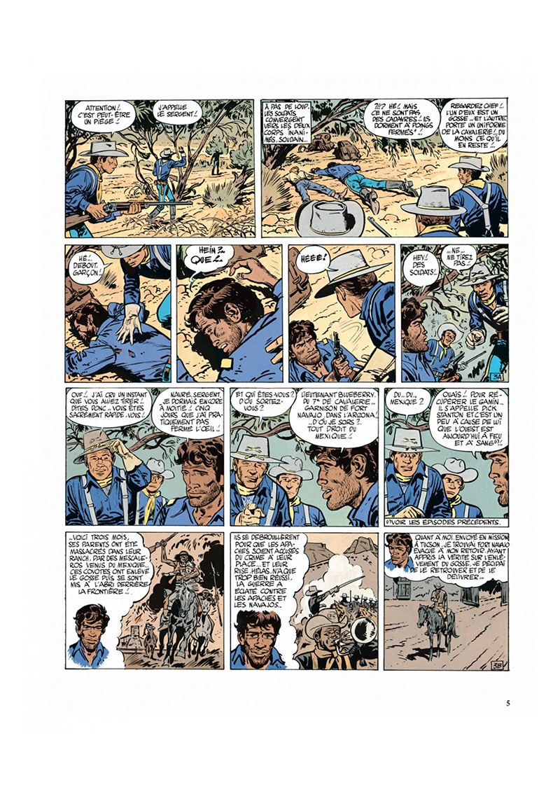 Extrait n°3 de la bd tome 3 par Moebius