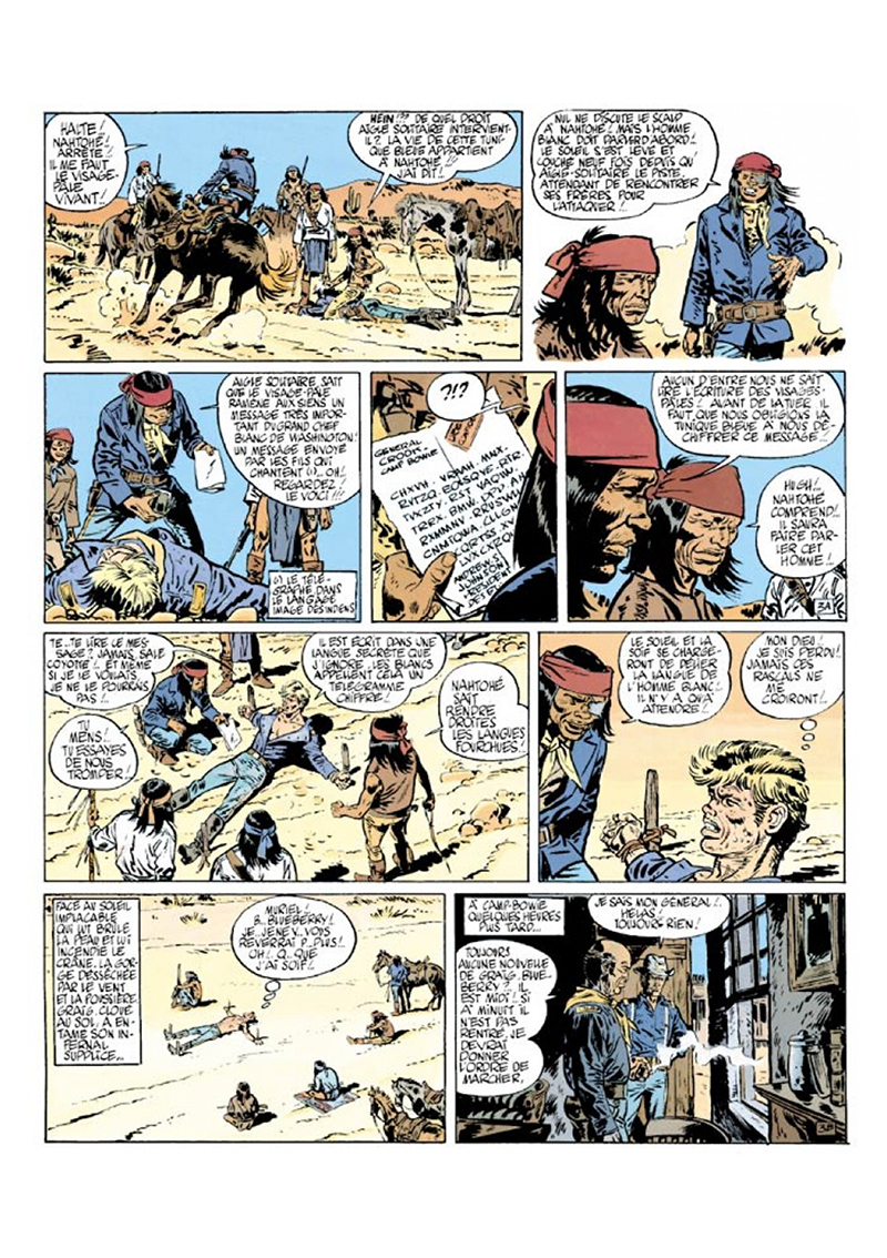Extrait n°3 de la bd tome 4 par Moebius