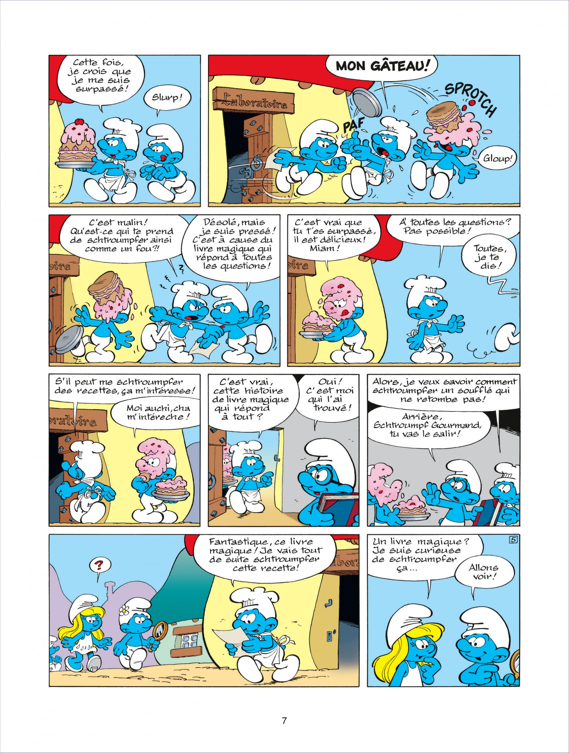 Les Schtroumpfs et le livre qui dit tout