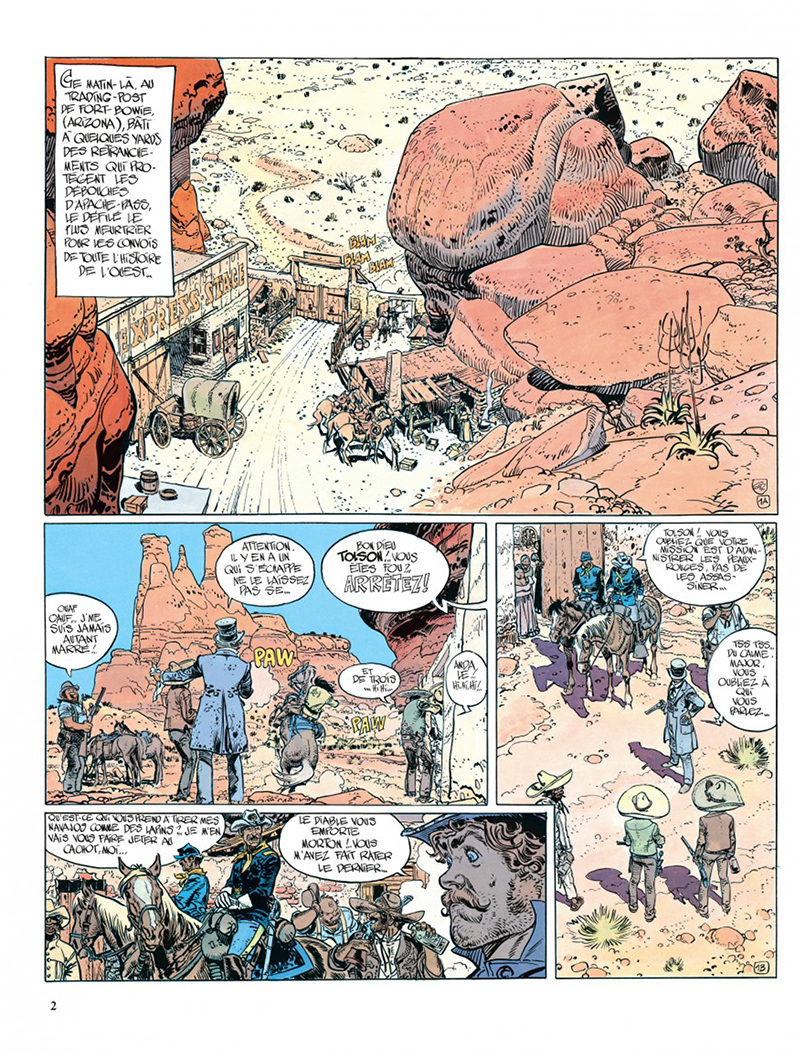 Extrait n°1 de la bd tome 18 par Moebius
