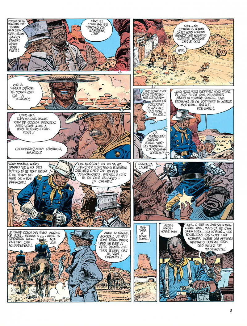 Extrait n°2 de la bd tome 18 par Moebius