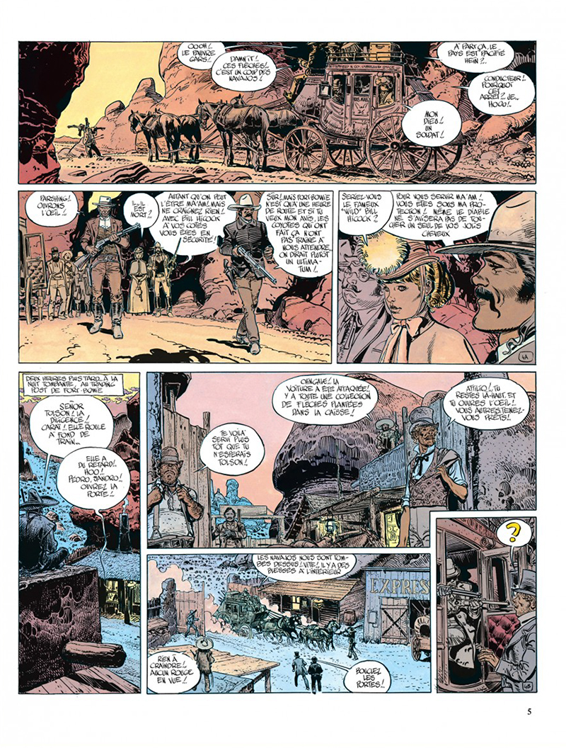 Extrait n°3 de la bd tome 18 par Moebius