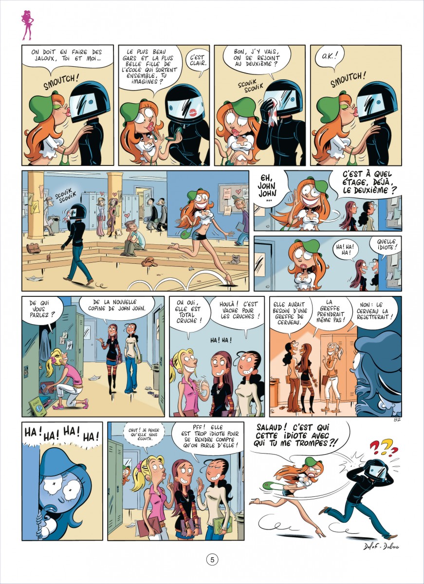 Extrait n°1 de la bd tome 3 par Delaf
