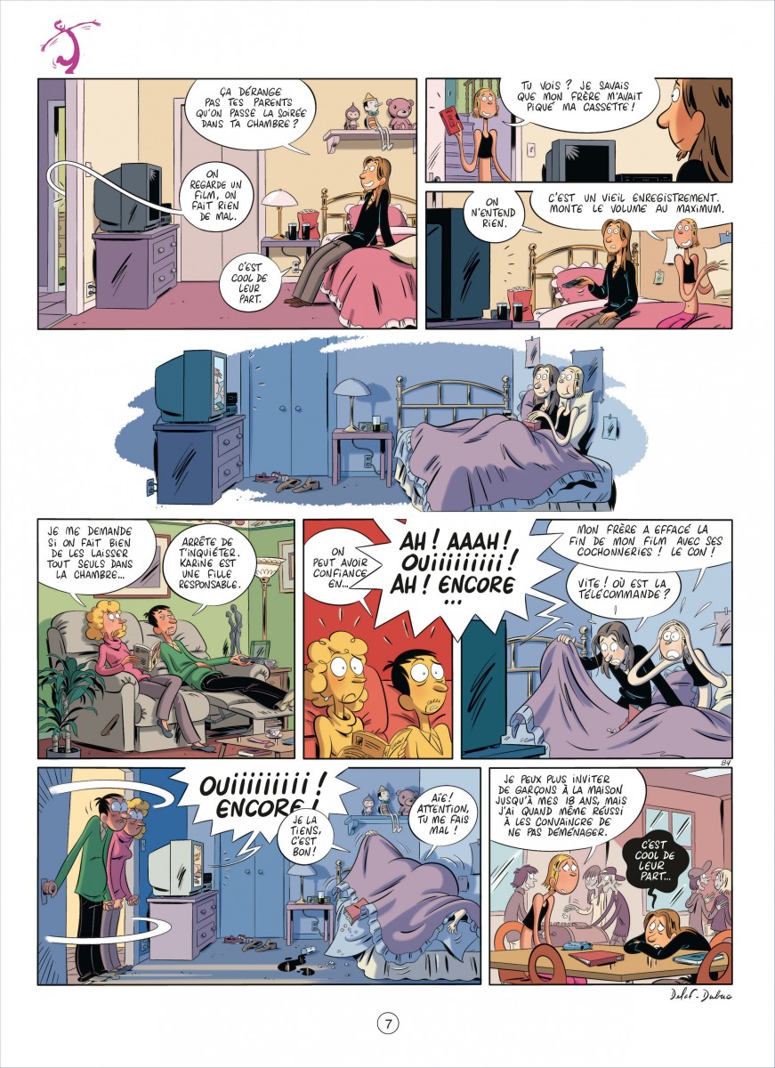 Extrait n°3 de la bd tome 3 par Delaf