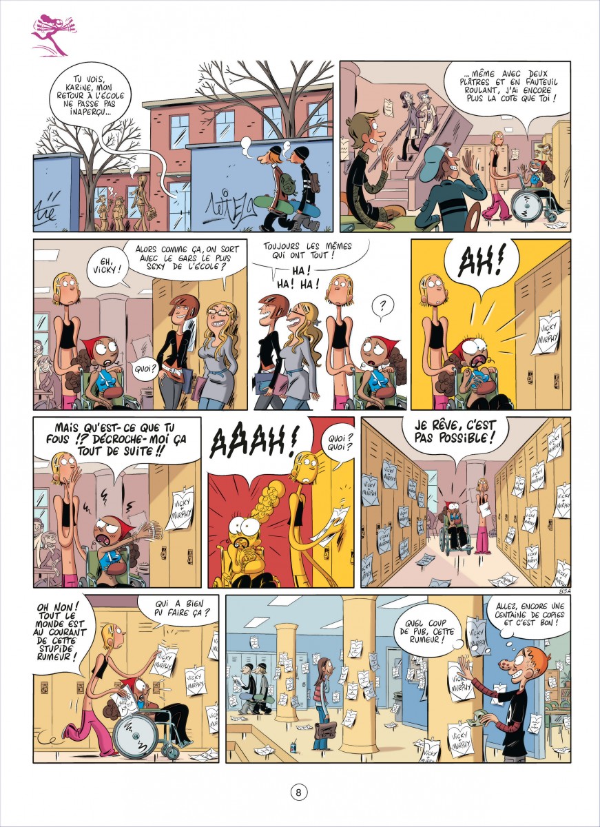 Extrait n°4 de la bd tome 3 par Delaf
