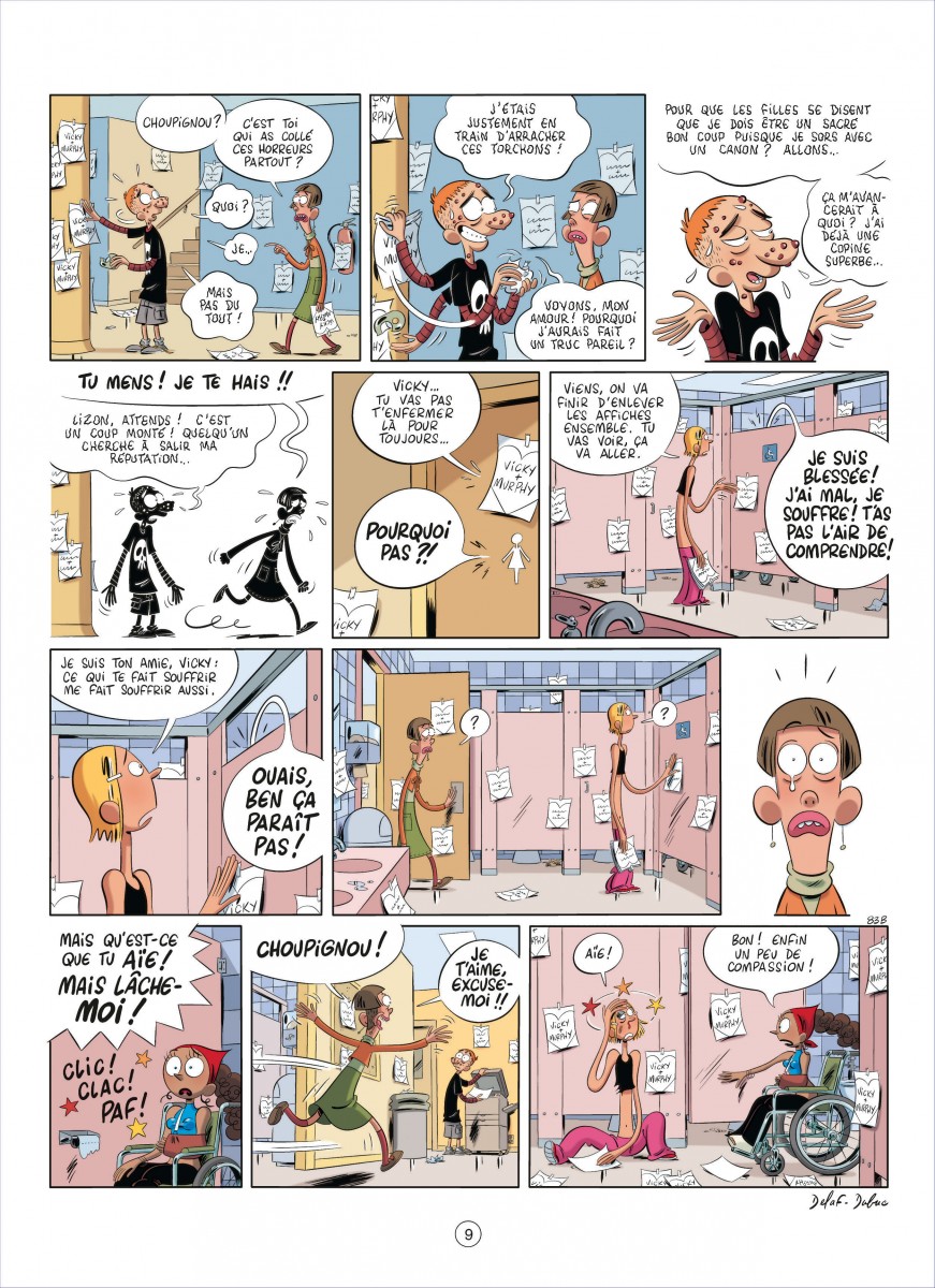 Extrait n°5 de la bd tome 3 par Delaf