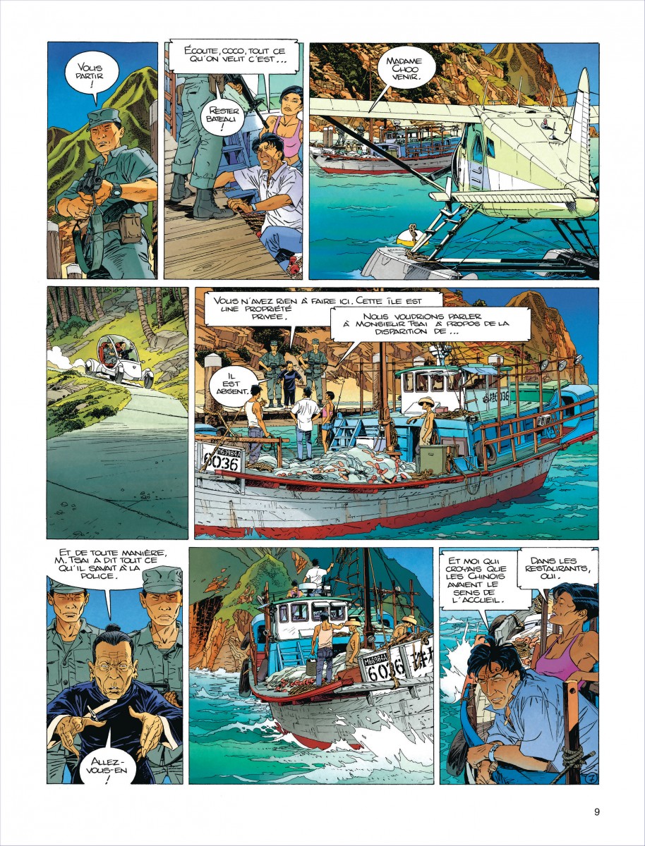 Extrait n°5 de la bd tome 16 par Jean Van Hamme