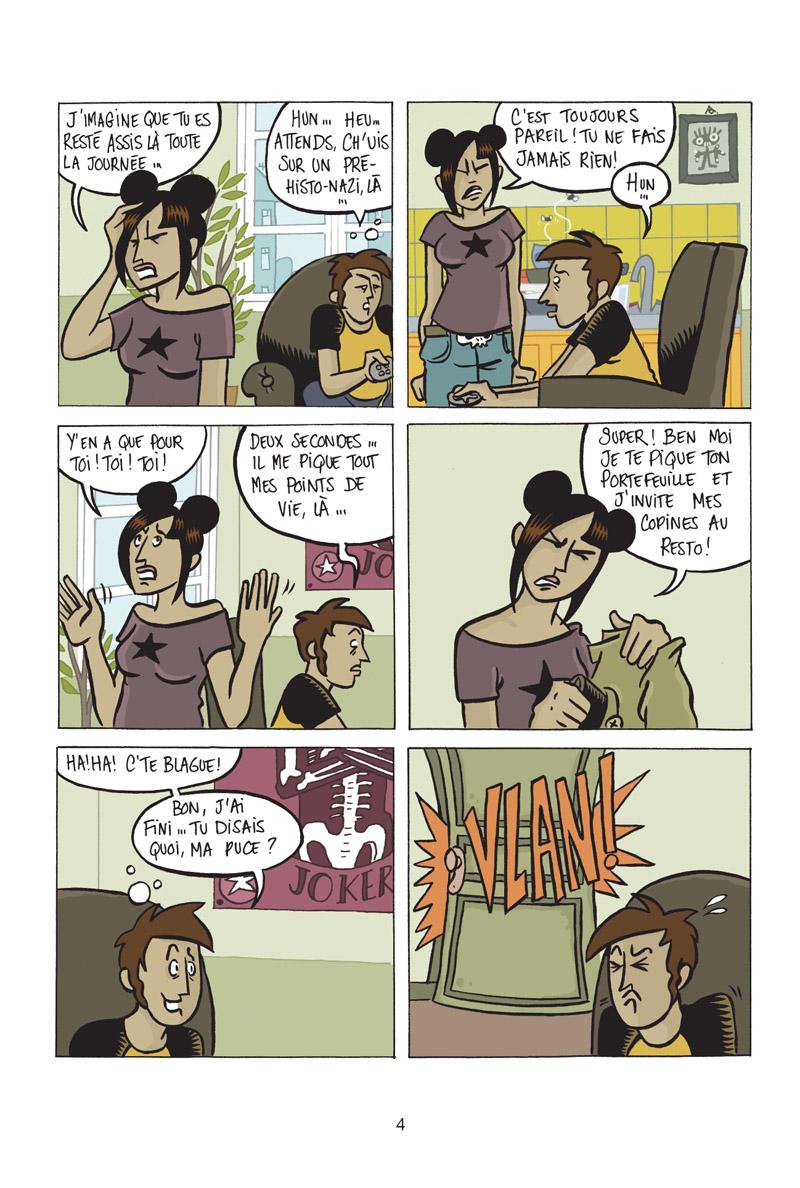 Extrait n°1 de la bd par Cécily