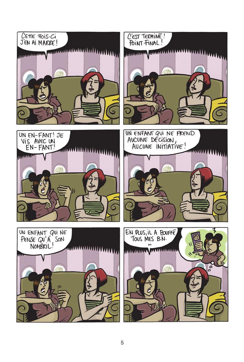 Extrait n°2 de la bd par Cécily