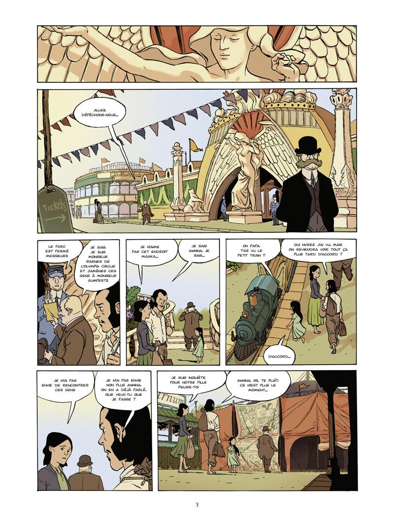 Extrait n°1 de la bd tome 3 par Efa