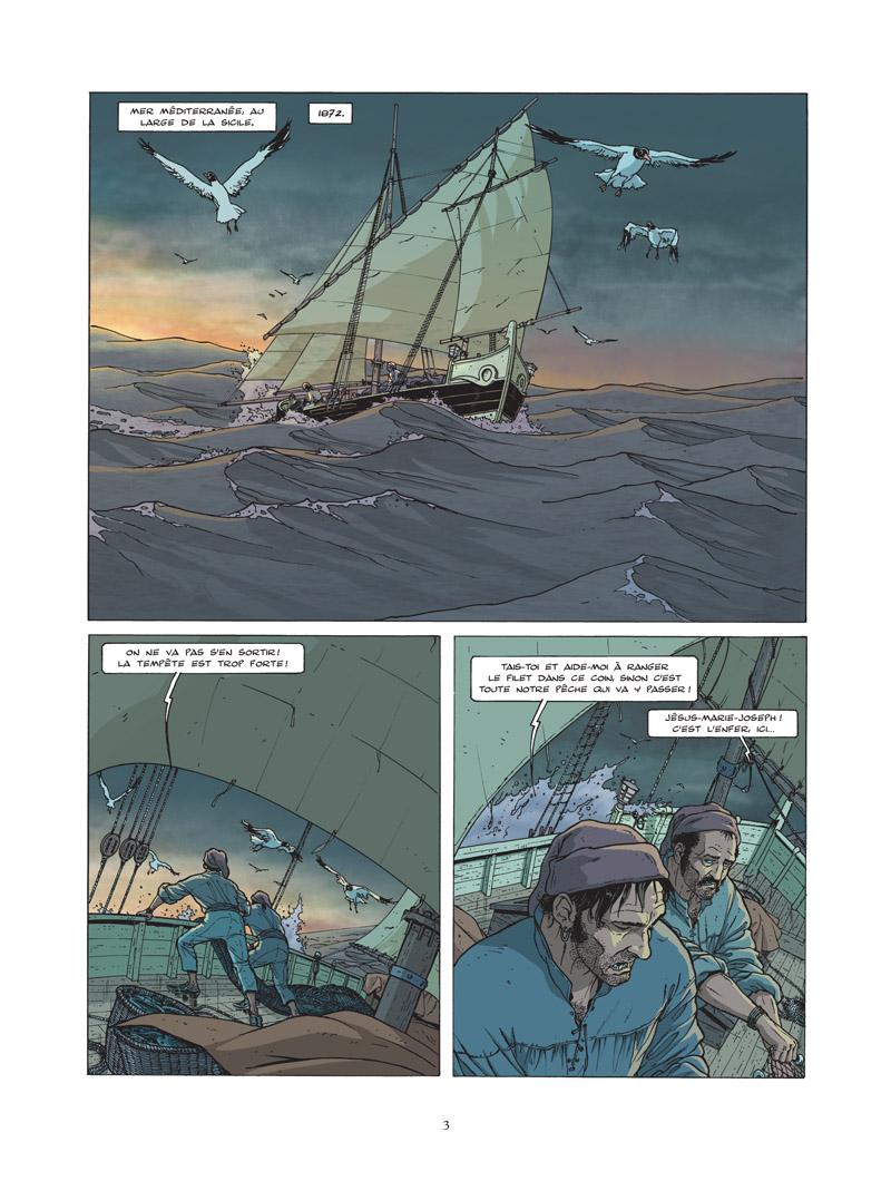 Extrait n°1 de la bd tome 2 par Griffo