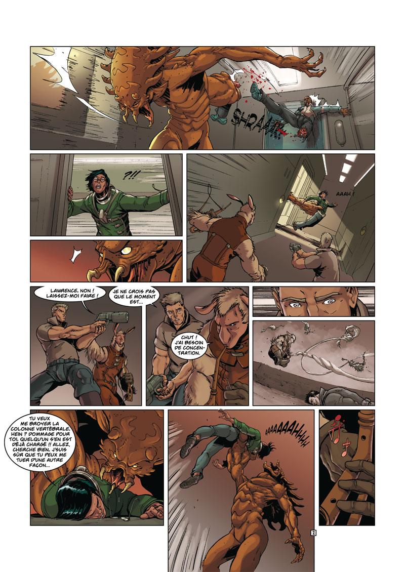 Extrait n°2 de la bd tome 3 par Sébastien Vastra