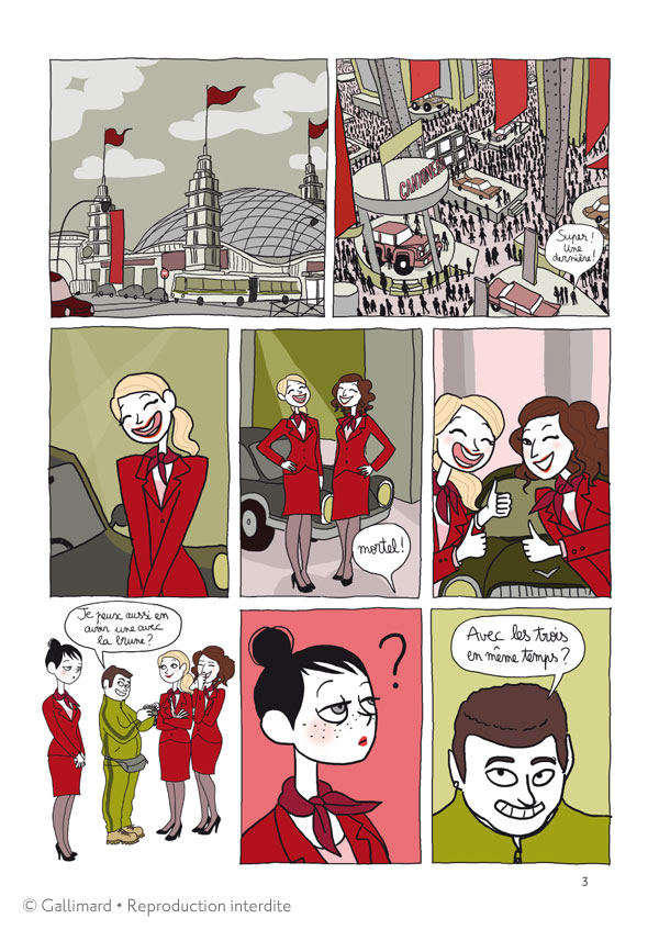 Extrait n°1 de la bd Cadavre exquis par Pénélope Bagieu