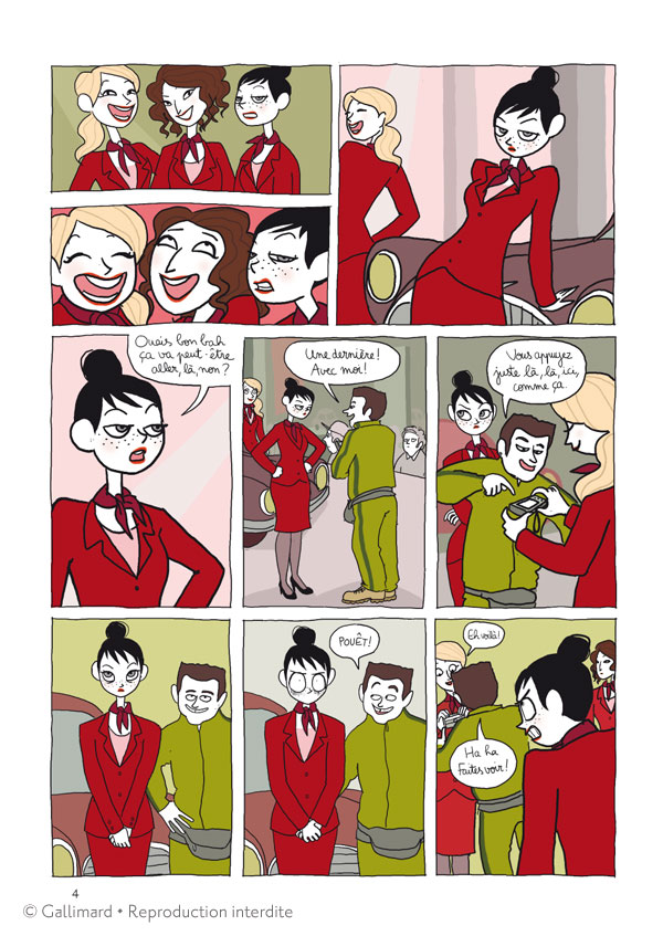 Extrait n°2 de la bd Cadavre exquis par Pénélope Bagieu