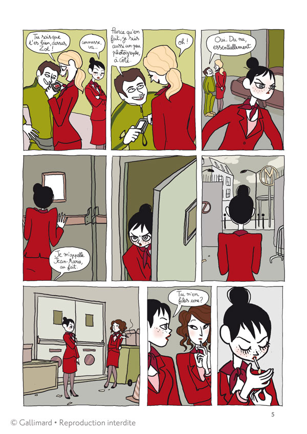 Extrait n°3 de la bd Cadavre exquis par Pénélope Bagieu