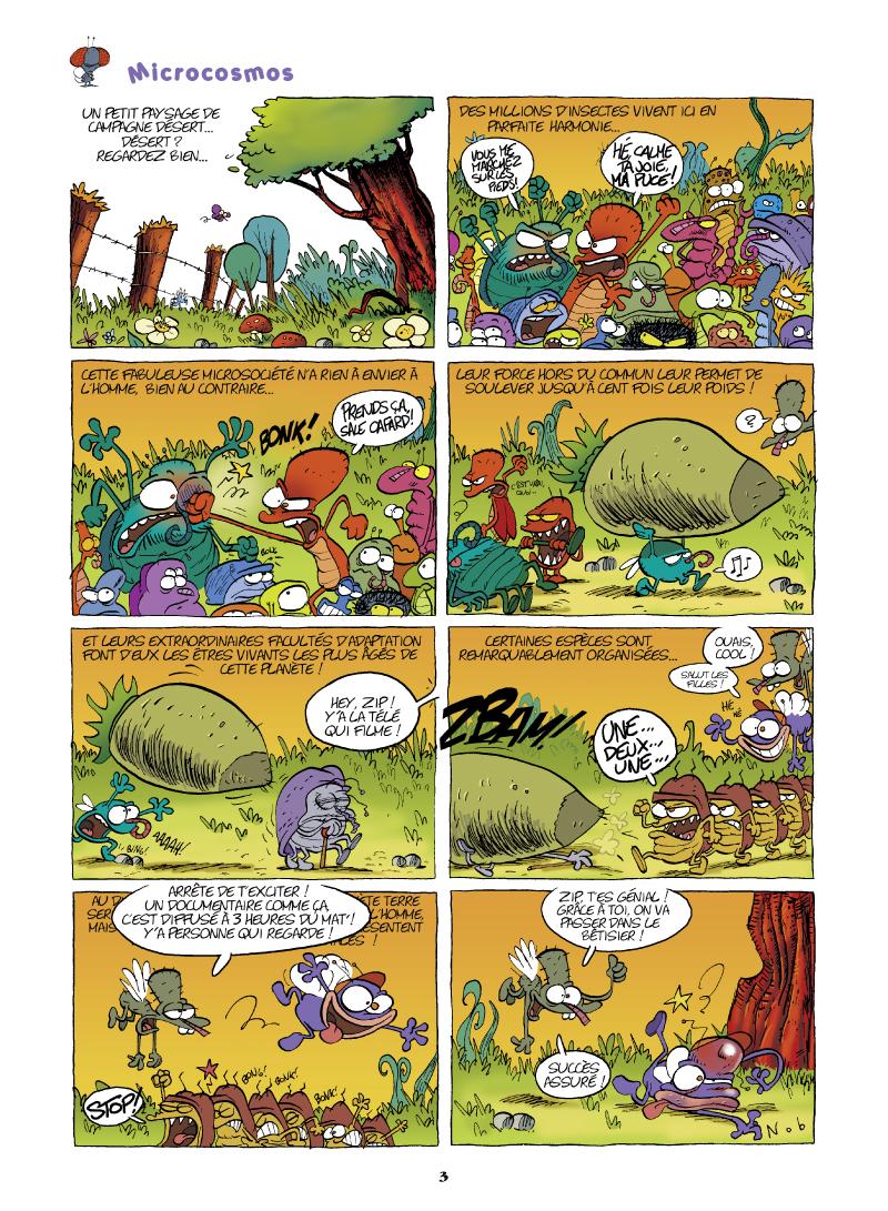 Extrait n°1 de la bd tome 1 par Nob