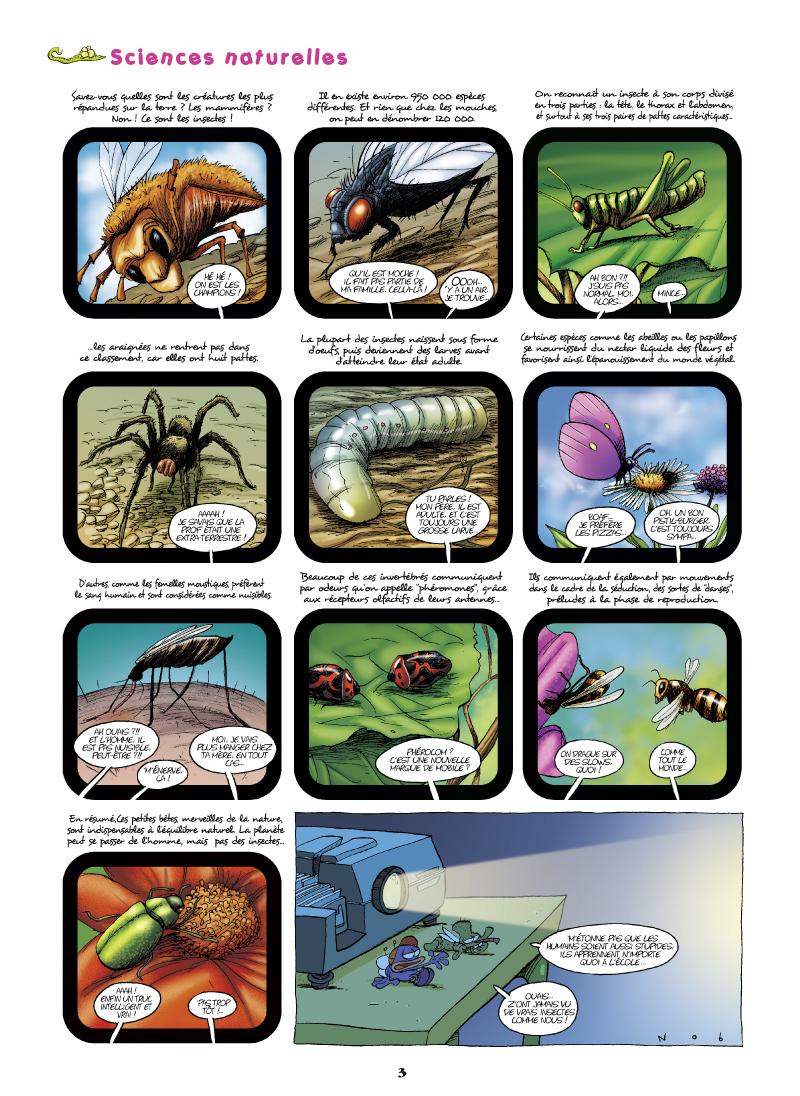 Extrait n°1 de la bd tome 2 par Nob