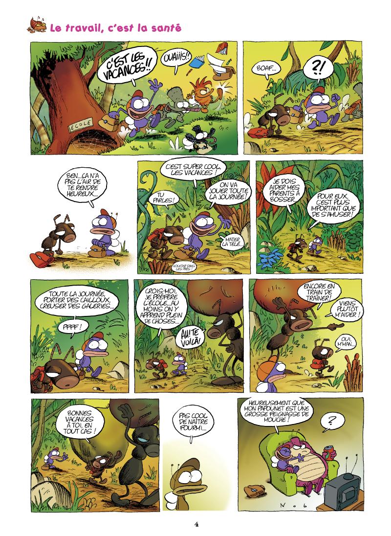 Extrait n°2 de la bd tome 2 par Nob
