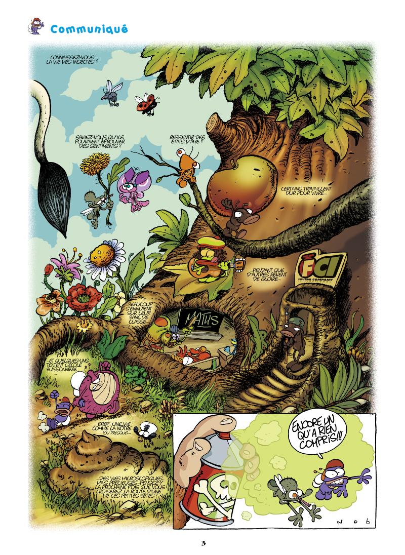 Extrait n°1 de la bd tome 3 par Nob
