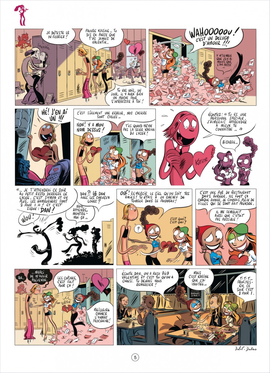 Extrait n°2 de la bd tome 1 par Delaf