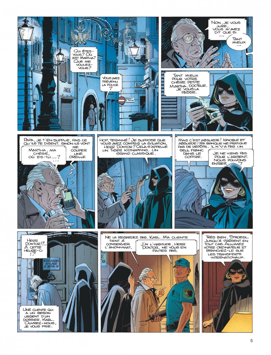 Extrait n°1 de la bd tome 17 par Jean Van Hamme