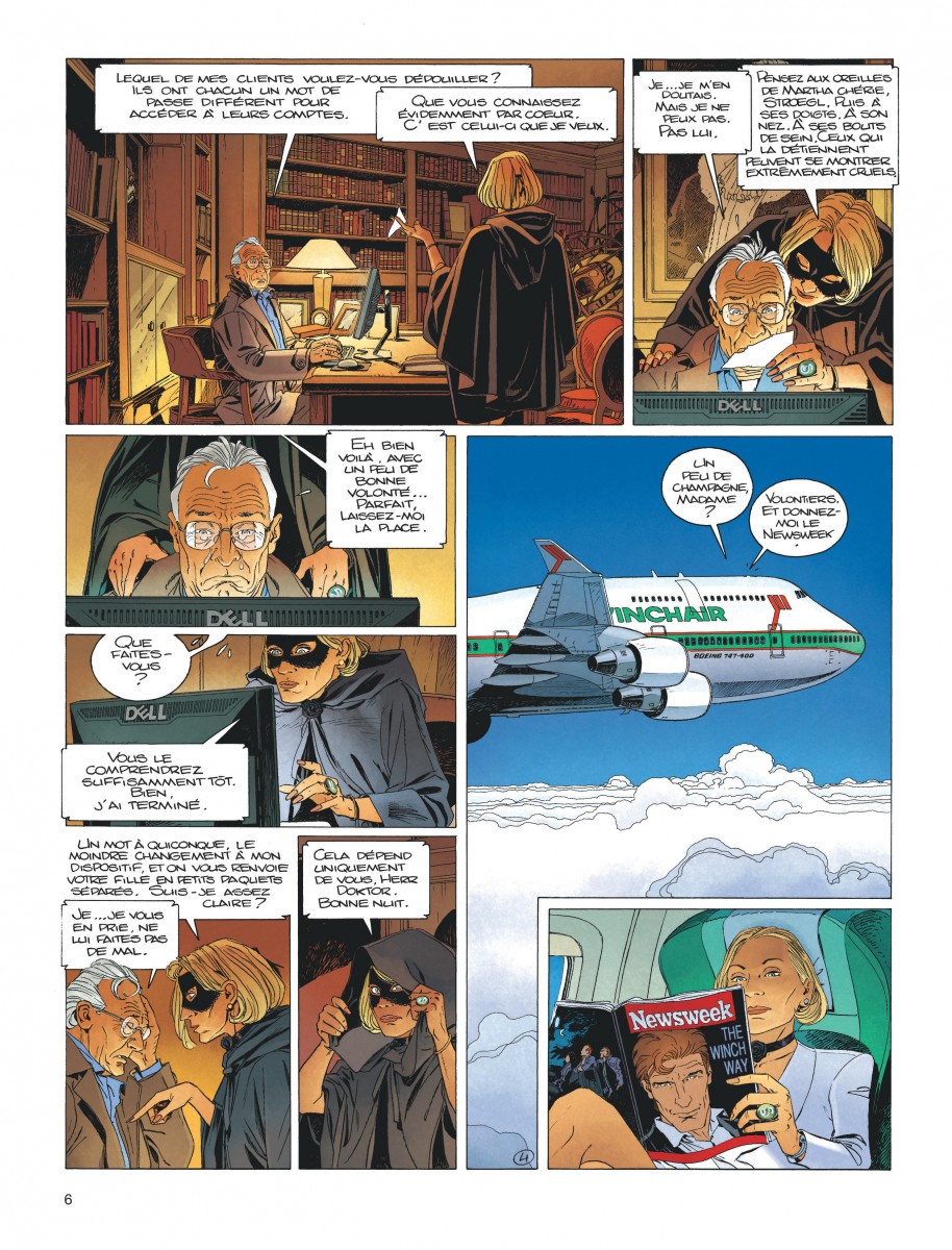Extrait n°2 de la bd tome 17 par Jean Van Hamme