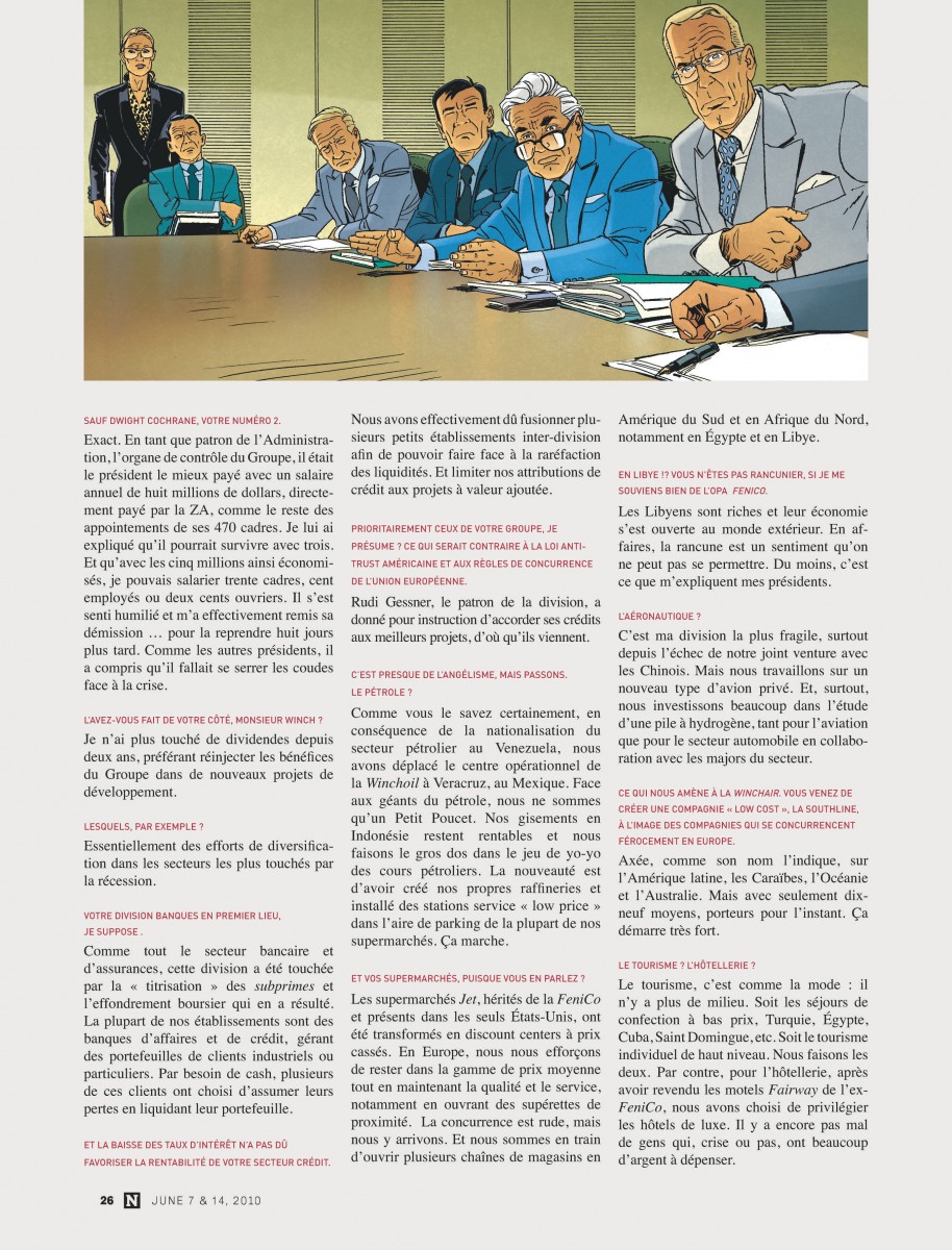 Extrait n°4 de la bd tome 17 par Jean Van Hamme
