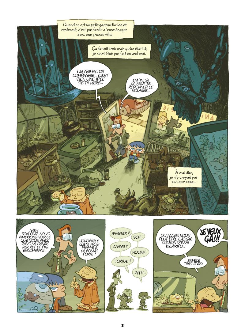 Extrait n°1 de la bd tome 1 par Nob